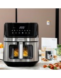 Air Fryer InnovaGoods Window Black 1700 W 6,5 L Stainless steel (Refurbished A)