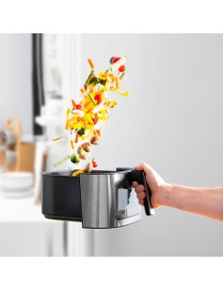 Friteuse à Air InnovaGoods Window Noir 1700 W 6,5 L Acier inoxydable (Reconditionné A)