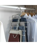 5-in-1 Multiple Trouser Hanger Havser InnovaGoods Stainless steel (Refurbished A)