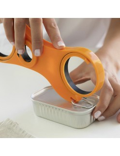 5-in-1 Multi-Purpose Jar Opener InnovaGoods Orange polypropylene (Refurbished A)