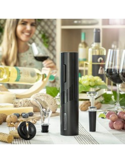 Electric Corkscrew with Accessories for Wine Corking InnovaGoods ABS (Refurbished A)