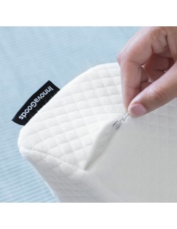 Almofada Viscoelástica Cervical para Casais Cozzy InnovaGoods Branco Espuma viscoelástica (Recondicionado A)