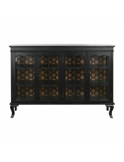 Aparador DKD Home Decor Preto (Recondicionado B)