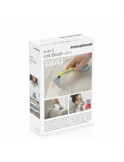 Cepillo Quitapelusas con Accesorios 4 en 1 InnovaGoods Gris (Reacondicionado A)