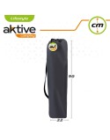 Chaise Pliante Aktive 52882 Noir Acier 2 places (Reconditionné B)