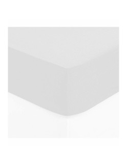 Fitted bottom sheet Atmosphera White 160 x 200 cm