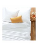 Fitted bottom sheet Atmosphera White 160 x 200 cm
