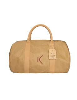 Sports Bag KSIX WeekendBag Brown Eco-friendly kraft paper