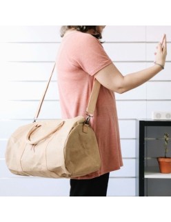 Bolsa de Viagem KSIX WeekendBag Castanho Eco-friendly Papel kraft