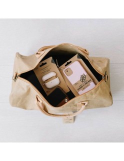 Bolsa de Viagem KSIX WeekendBag Castanho Eco-friendly Papel kraft