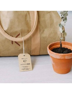 Bolsa de Viagem KSIX WeekendBag Castanho Eco-friendly Papel kraft
