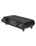 Alarm Clock KSIX Wireless loading Black