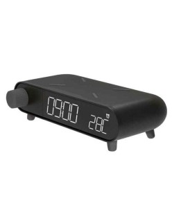 Alarm Clock KSIX Wireless loading Black