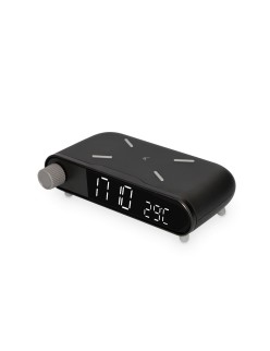 Relógio-Despertador KSIX Carga sem fios Preto