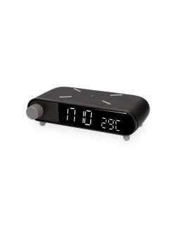 Alarm Clock KSIX Wireless loading Black