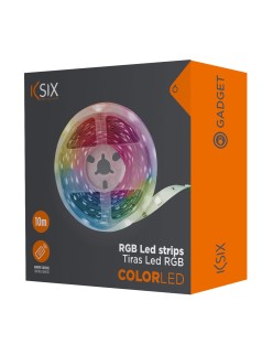 Strisce LED KSIX 1 24W Nero B (10 m)