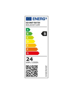 Tiras LED KSIX 1 24W Preto B (10 m)