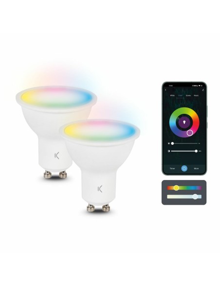 Lâmpada LED KSIX GU10 5,5 W G