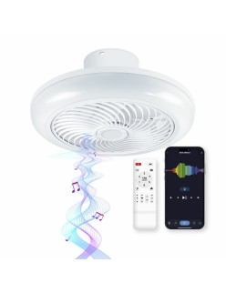 Ceiling Fan with Light KSIX Siroco G (3000k - 6500k)