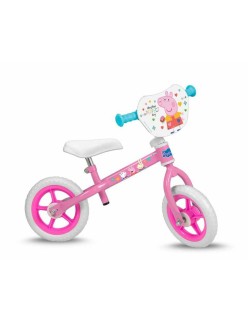 Bicicleta Infantil Peppa Pig   10" Rosa + 2 Años