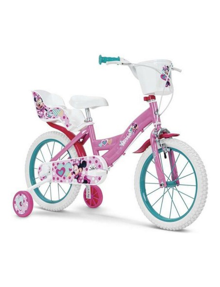 Bicicletta per Bambini Minnie Mouse 16" 5-8 Anni