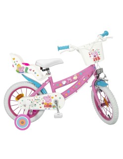 Bicicleta Infantil Peppa Pig   14" Rosa