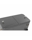 Fridge DKD Home Decor With wheels Grey Dark grey Steel polypropylene 56 L 74 x 43 x 80 cm (74 x 43 x 80 cm)