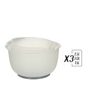 Bol Medidor Kinvara G-480 Polipropileno TPE 1,5 L 2 L 2,5 L Gris