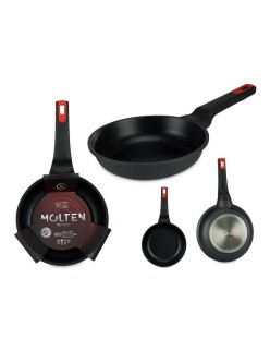 Sartén Kinvara Molten Negro Aluminio Baquelita