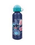 Garrafa de água Stitch Azul Alumínio 530 ml