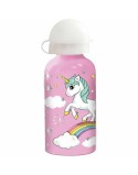 Garrafa de água Stor Unicorn Rainbow Silicone Alumínio 400 ml