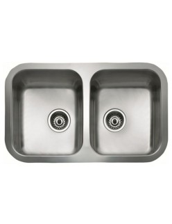 Lavello a Due Vasche Teka inox bajo encimera