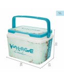 Frigo Portatile Aktive Vintage 5 L