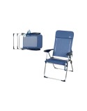 Folding Chair Aktive Blue 65 x 60 x 43 cm