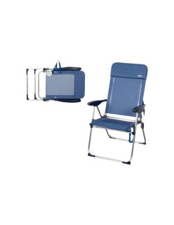 Folding Chair Aktive Blue 65 x 60 x 43 cm