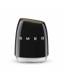 Set of Kitchen Knives and Stand Smeg KBSF02BL Black Stainless steel