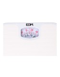 Báscula Analógica EDM 07617 Polipropileno 130 Kg 26 x 24 x 4 cm 24 x 26 x 4 cm