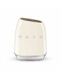 Set of Kitchen Knives and Stand Smeg KBSF02CR Cream Stainless steel
