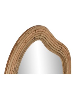 Miroir mural Home ESPRIT Naturel Urbaine 51 x 2 x 81 cm