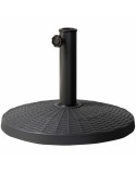 Base para Guarda-Sol Aktive 10 kg Preto Aço Poliresina 44,5 x 33 cm
