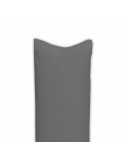 Capa de almofada Happy Home Antracite 45 x 100 cm 2 Unidades
