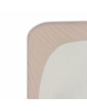 Fitted bottom sheet Happy Home Mix Colors Nude King size