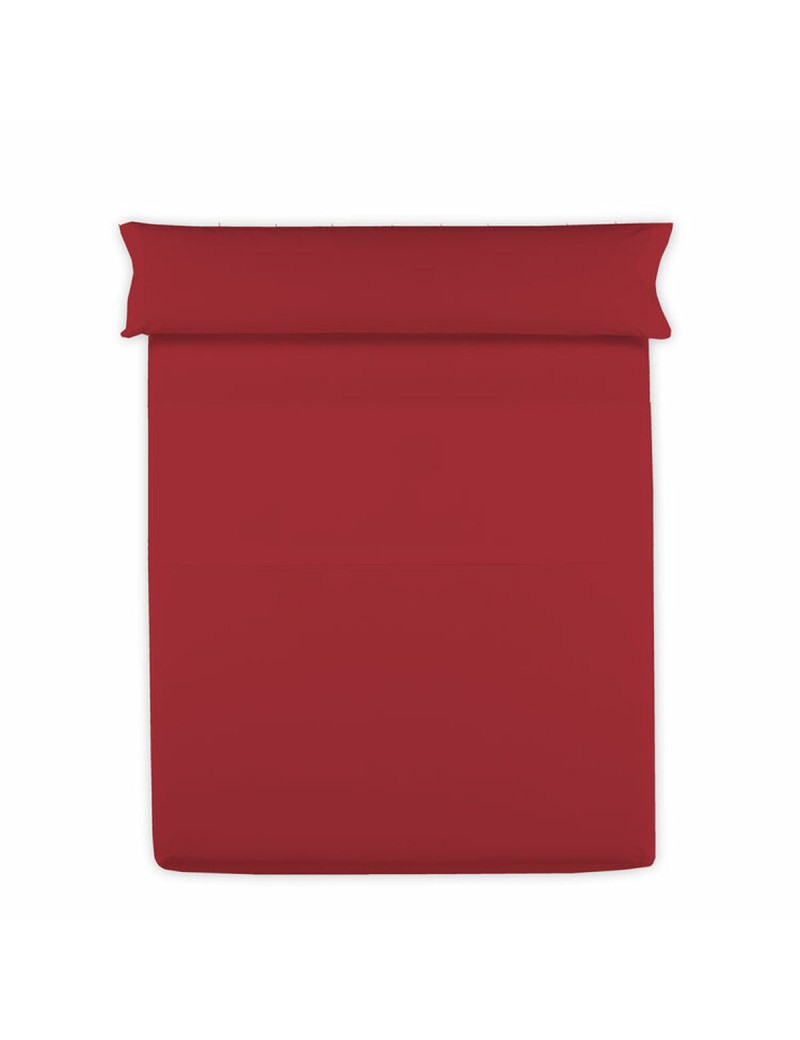 Top sheet Happy Home Mix Colors Red Single
