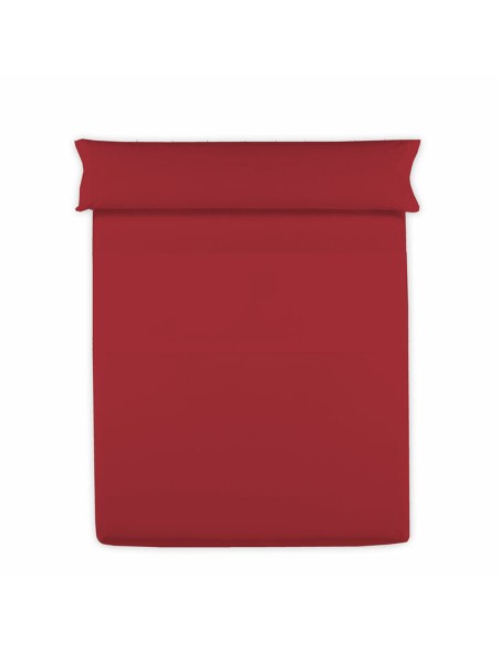 Top sheet Happy Home Mix Colors Red Single