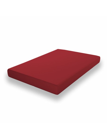 Fitted bottom sheet Happy Home Mix Colors Red Small double