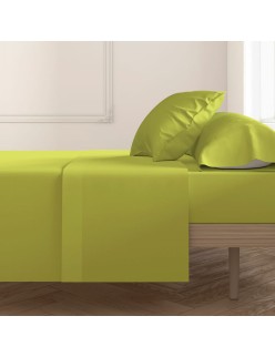 Top sheet Happy Home Mix Colors Pistachio Single