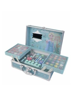 Conjunto de Maquilhagem Infantil Frozen 25 x 19,5 x 8,7 cm