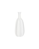 Vase Home ESPRIT White Fibreglass 30 x 30 x 80 cm