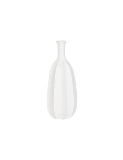 Vaso Home ESPRIT Branco Fibra de Vidro 30 x 30 x 80 cm