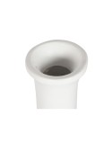 Vase Home ESPRIT White Fibreglass 30 x 30 x 80 cm